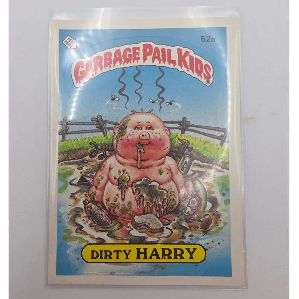 Topps Garbage Pail Kids OS2 Dirty Harry Fair 52a